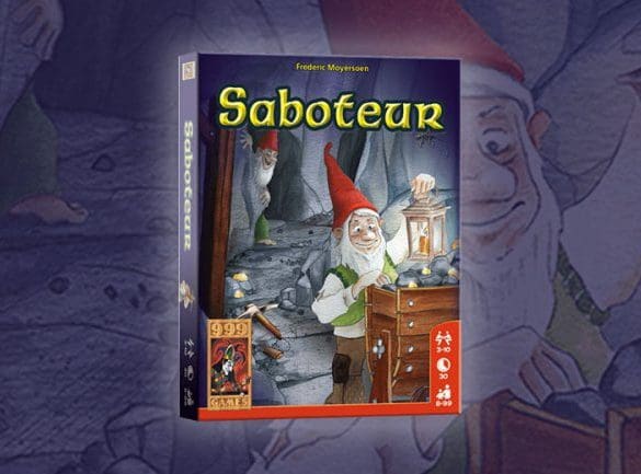 Late avonden met kaartspel Saboteur