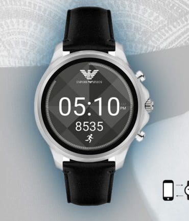 Stay connected met de Armani Smartwatch