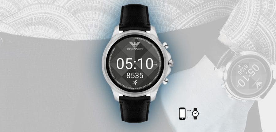 Stay connected met de Armani Smartwatch