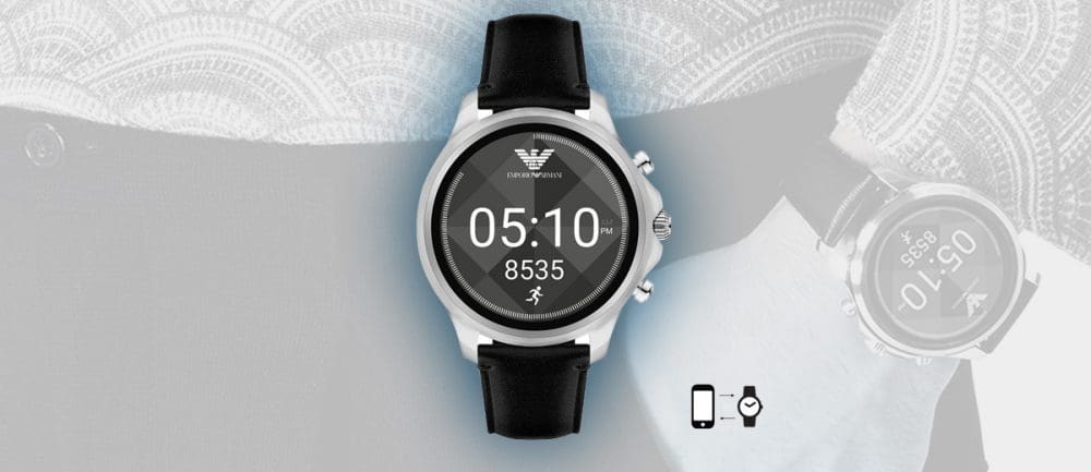 Stay connected met de Armani Smartwatch