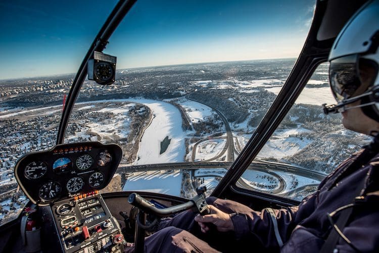 canada vanuit de lucht