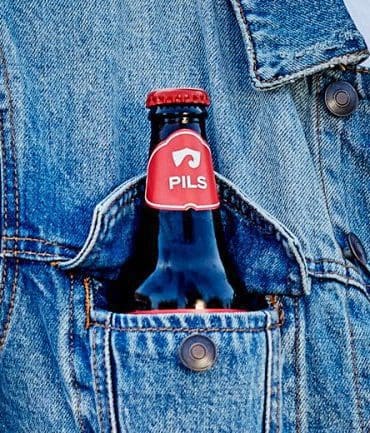Een ijskoud biertje met het Pilsjasje