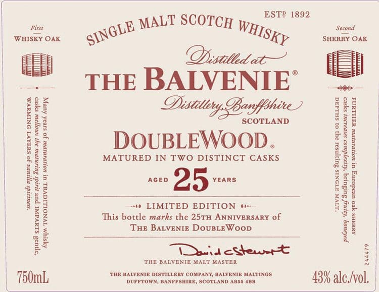 Balvenie DoubleWood 25 logo