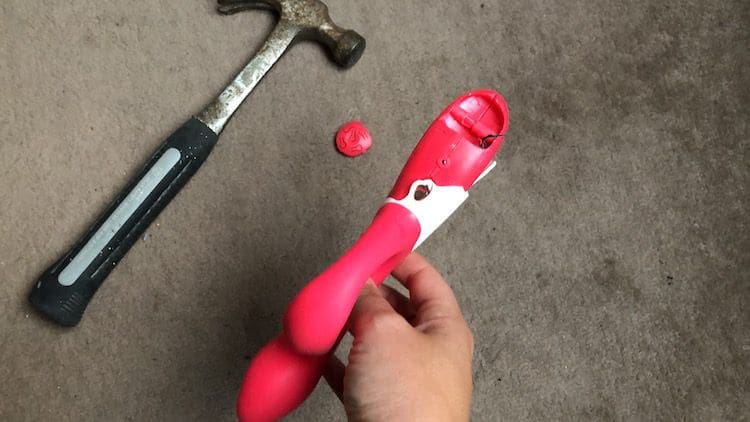 Kapotte vibrators