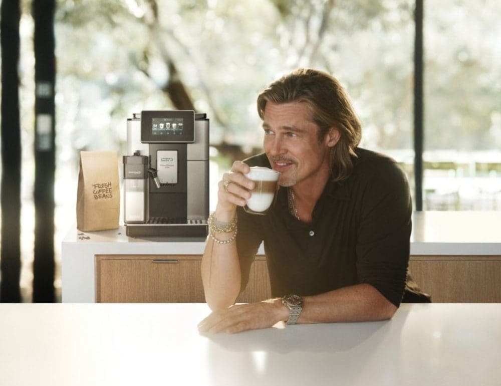delonghi-strikt-brad-pitt-als-ambassadeur-koffie