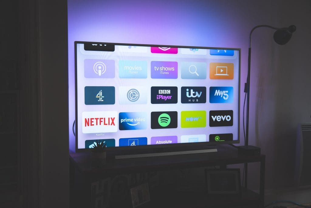 LED strips achter de TV