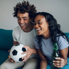Een avondje voetbal wordt zo het leukst