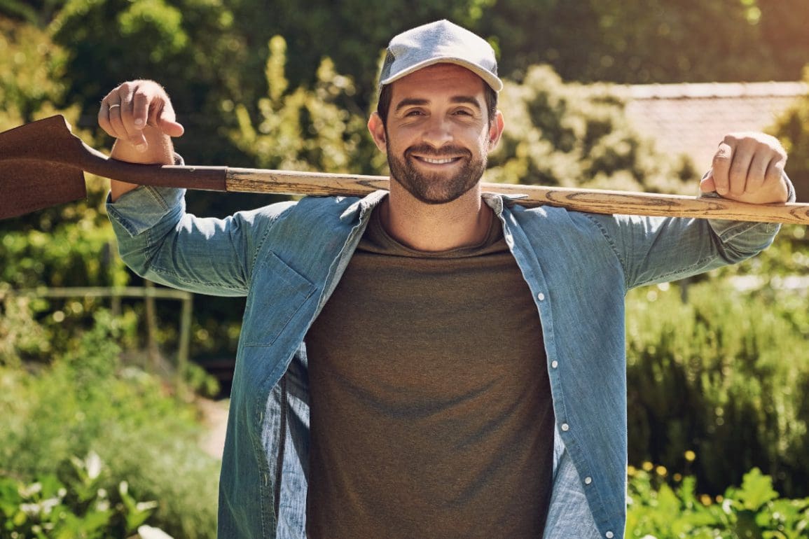 De ideale tuin voor mannen zonder groene vingers