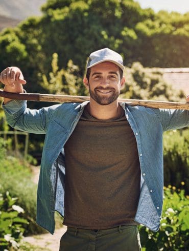 De ideale tuin voor mannen zonder groene vingers