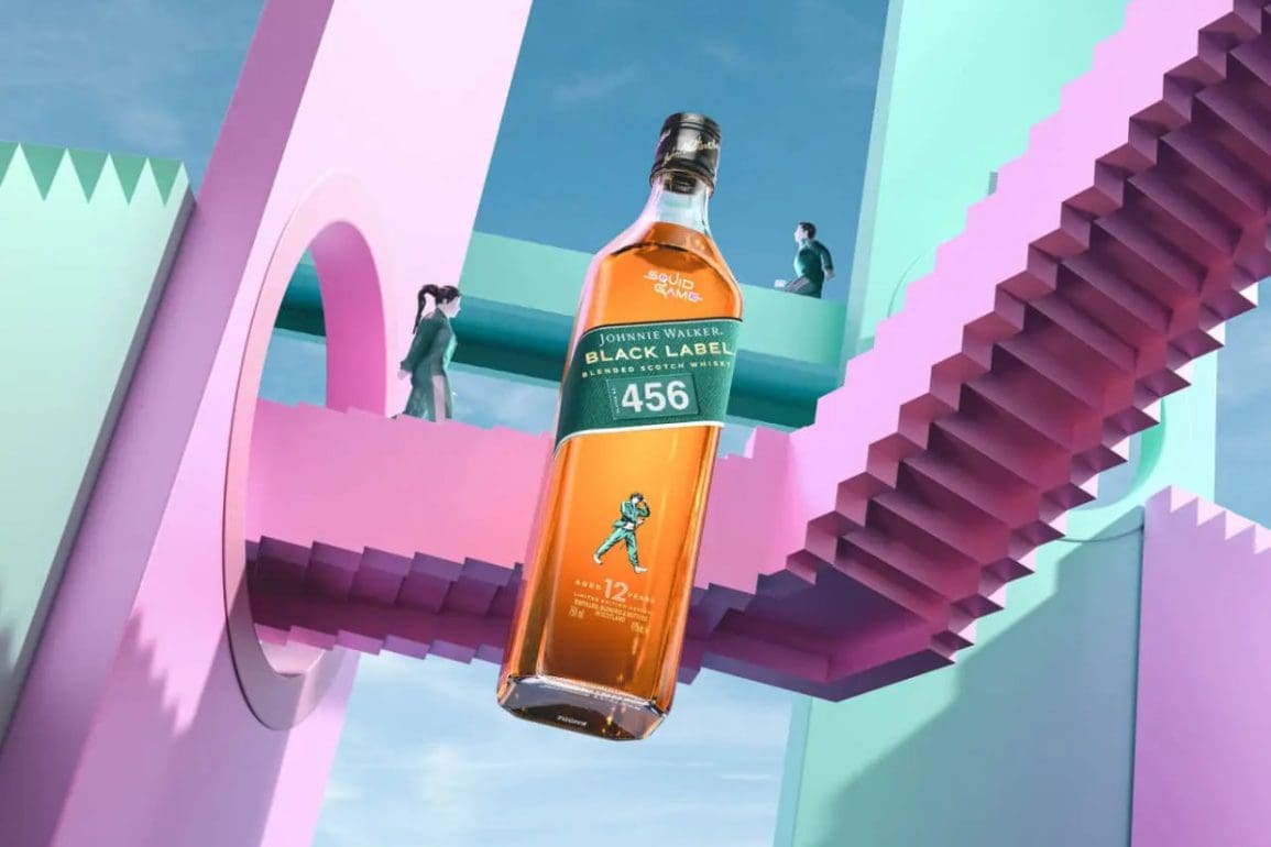 Pick Your Player uit Squid Game met deze unieke flessen van Johnnie Walker