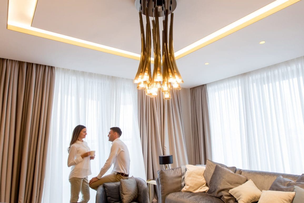 Stijlvolle plafondlampen met sensor