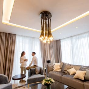 Stijlvolle plafondlampen met sensor