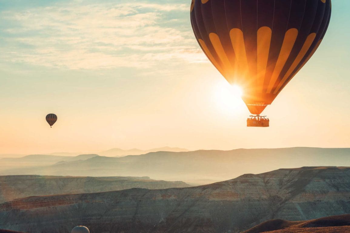 Wat een luchtballonvaart met je doet: loskomen van het gewone