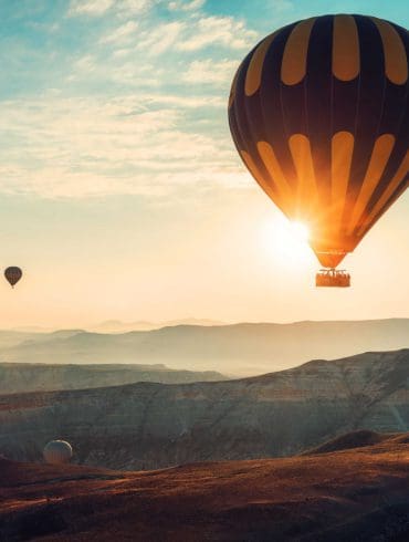 Wat een luchtballonvaart met je doet: loskomen van het gewone