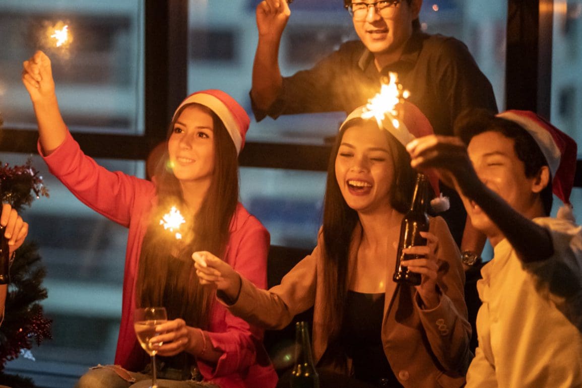Gezellig kerst vieren met vrienden doe je zo