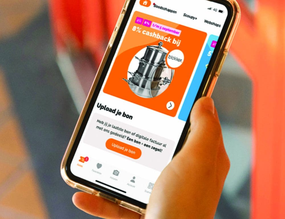 Bespaar geld met de Scoupy app